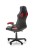 BERKEL fotel gabinetowy czarno-czerwony (1p=1szt)
