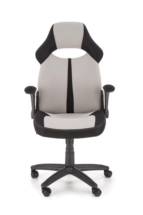BLOOM fotel gabinetowy popielaty / czarny (1p=1szt)