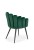 K410 krzesło c. zielony velvet (1p=1szt)