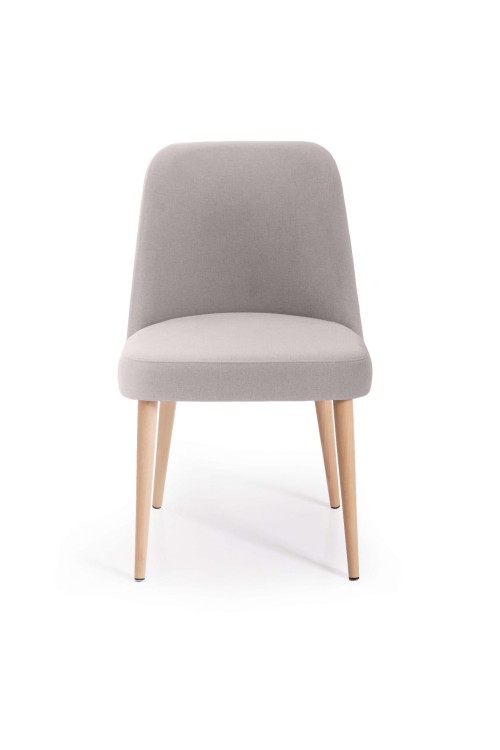 Mirek 1 krzesło tapicerowane tkanina do wyboru nogi dąb artisan