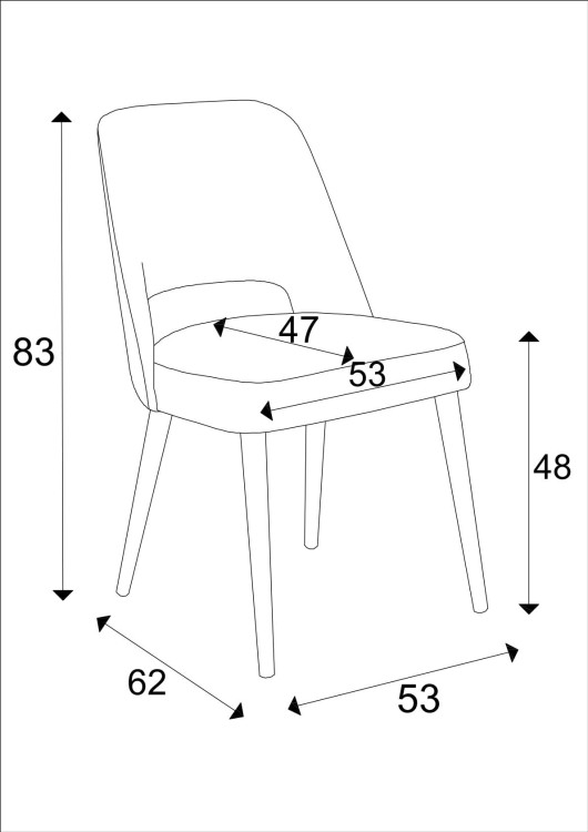 Mirek 2 krzesło tapicerowane tkanina do wyboru nogi  dąb artisan