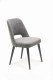 Mirek 2 krzesło tapicerowane tkanina do wyboru nogi  grafitowe