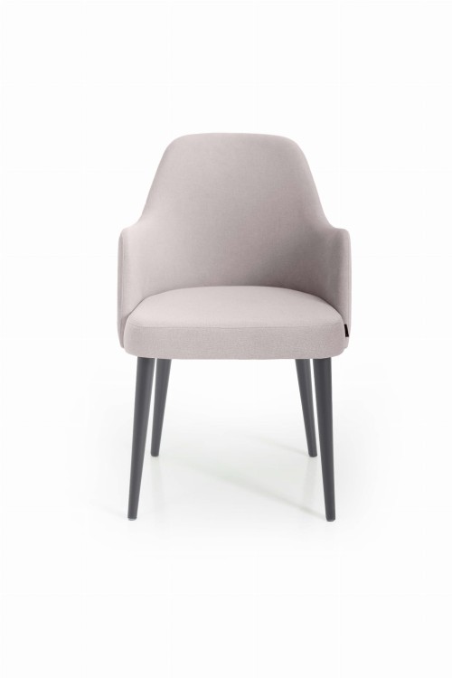 Mirek 3 krzesło tapicerowane tkanina do wyboru nogi grafitowe