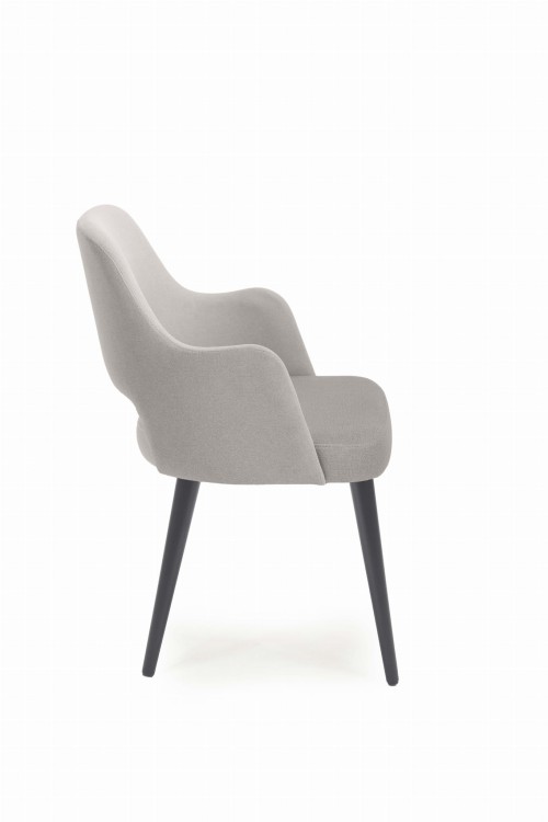 Mirek 4 krzesło tapicerowane tkanina do wyboru nogi grafitowe