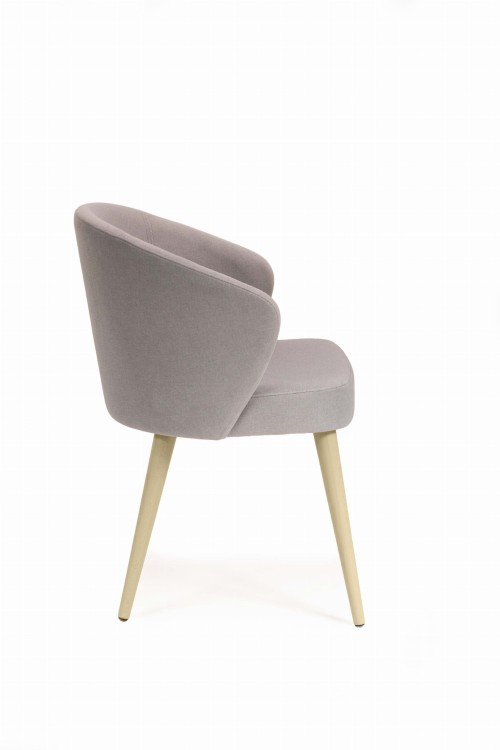 Mirek 5 krzesło tapicerowane tkanina do wyboru nogi dąb sonoma