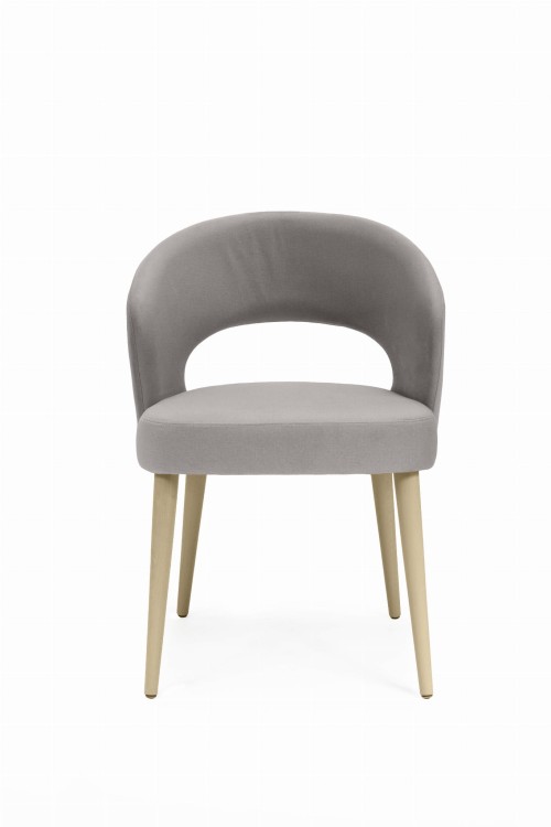 Mirek 6 krzesło tapicerowane tkanina do wyboru nogi dąb sonoma