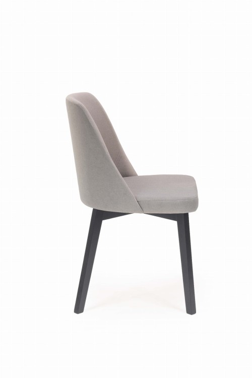 Flavio 1 krzesło tapicerowane tkanina do wyboru nogi grafitowe