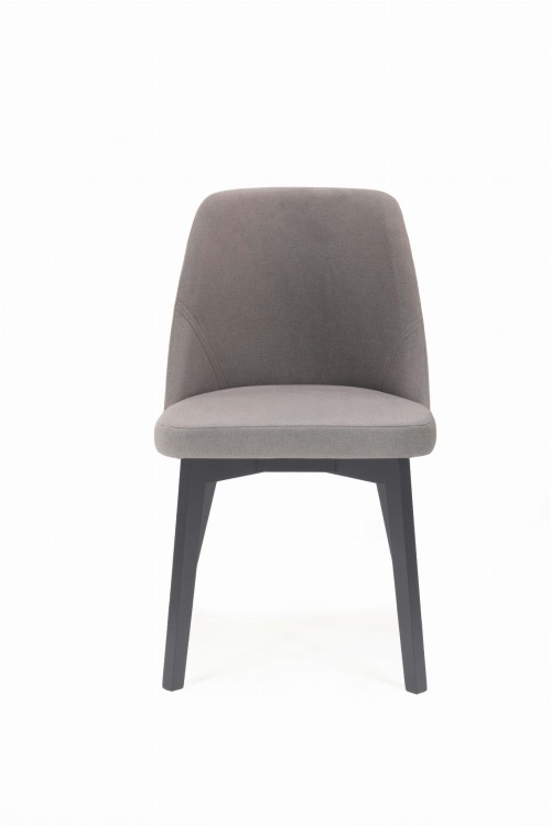 Flavio 1 krzesło tapicerowane tkanina do wyboru nogi grafitowe